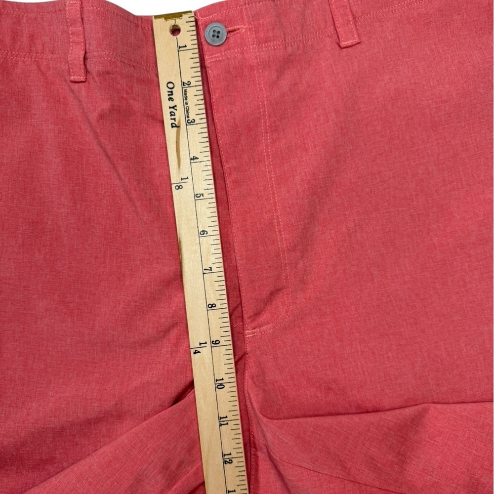 Nicklaus Golf Shorts Performance Fabric Lightweight Coral Men Size 36 - Picture 8 of 9